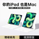 HKII 妙控鍵盤(pán)蘋(píng)果iPad Pro/Air6/5/4藍牙磁吸懸浮2024款保護套秒觸控10.9/11/12.9英寸一體式平板電腦 10.9/11寸Air4/5通用丨橫豎屏白+保護殼