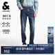 杰克·瓊斯（JACK&JONES）男裝修身牛仔褲潮流時(shí)尚百搭簡(jiǎn)約舒適貓須水洗長(zhǎng)褲褲子225332063 E41中牛仔藍(lán) 常規(guī) 32 175 W32/L32