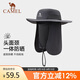 駱駝戶(hù)外漁夫帽男女遮陽(yáng)防曬春夏登山太陽(yáng)帽護(hù)全臉釣魚(yú)帽575BP10044