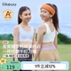 like uu兒童內(nèi)衣女發(fā)育期矯姿內(nèi)衣學(xué)生初高中少女文胸體育課運(yùn)動內(nèi)衣