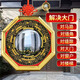善揚(yáng)八卦鏡化解煞風(fēng)水鎮(zhèn)宅凸鏡掛大門(mén)家用八卦凸鏡平面鏡凹鏡室內(nèi)外 小號(hào)13CM-凸鏡 (買(mǎi)1帶6)