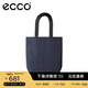 愛步（ECCO）七夕禮物  大容量單肩包 軟面牛皮手提包包 工坊系列9105802 夜空藍僅表色系具體顏色隨機發(fā)出