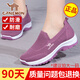 領(lǐng)航駱駝女鞋 2025夏季新款網(wǎng)面透氣一腳蹬休閑鞋 輕便舒適軟底媽媽鞋 紫色 【特價款 透氣孔系列1106】 38 【偏小，拍大一碼，贈運費險】