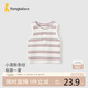 童泰（TONGTAI）嬰兒背心夏季寶寶衣服兒童外出上衣坎肩TS42X503-DS紫色73cm