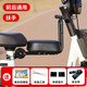 宜時(shí)代電動(dòng)車(chē)兒童座椅前置可折疊自行車(chē)山地共享單車(chē)加厚安全寶寶座椅 【加厚坐墊】單座+扶手（適合粗管）