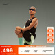 耐克（NIKE）官方AEROSWIFT DRI-FIT ADV男子時尚跑步緊身短褲FN3370 011黑/山峰白 M