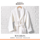 威斯?。╓ESTIN）五星酒店天夢(mèng)浴袍純棉加厚吸水吸汗親膚白色灰色男女家居睡衣睡袍 天夢(mèng)浴袍 122 cm