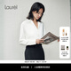 Laurèl【三醋酯纖維】25秋新款緞面蕾絲領(lǐng)襯衫女LWD363C00400 純凈白 S