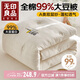 無印良品99%A類雙層紗全棉大豆纖維空調(diào)被 四季被子春秋被芯 150*200cm3斤