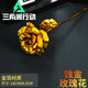 三角洲行動(dòng)桌面擺件 花來(lái) 蝕金玫瑰模型紅狼cos金箔玫瑰擺件 18cm蝕金玫瑰-【三角洲行動(dòng)】 1個(gè)裝