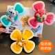 NMCK會轉(zhuǎn)動的花朵 寶寶趣味餐桌椅吸盤轉(zhuǎn)轉(zhuǎn)樂 嬰幼兒指尖旋轉(zhuǎn)陀螺玩具 3個動物轉(zhuǎn)轉(zhuǎn)樂【牙膠款】盒裝