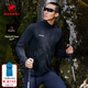 猛犸象（MAMMUT）Aconcagua light 男士戶外速干保暖中層夾克外套內(nèi)膽抓絨衣 黑色 XXL