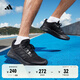 adidas GALAXY 5挑戰(zhàn)里程舒適網(wǎng)面體測(cè)跑鞋男子阿迪達(dá)斯官方   黑色   41