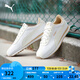 彪馬（PUMA）【復(fù)古跑鞋】薄底鞋T頭鞋男女休閑阿甘鞋TURINO 362167 白-白色-燕麥色-15 37