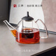 三界玻璃煮茶壺電陶爐燒水壺耐高溫茶水分離冷萃壺長壺嘴煮泡兩用 CH-2泡茶壺