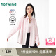熱風（Hotwind）襯衫25年春季新款女士休閑襯衫寬松學院風百搭襯衣內(nèi)搭上衣 14粉紅 L