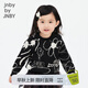 jnby by JNBY[江南布衣嬰童]秋針織衫毛衣舒適休閑易打理男女嬰兒YN9311390 090黑色系多彩混雜色 90 cm
