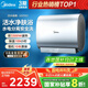 美的（Midea）TECH親膚活水玲瓏超薄60升雙膽扁桶電熱水器3300W水電分離一級(jí)能效UDpro國家補(bǔ)貼以舊換新