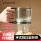 全格（QUANGE）半自動(dòng)手持面粉篩漏勺過濾網(wǎng)漏勺細(xì)網(wǎng)面粉篩豆?jié){過濾網(wǎng)篩子