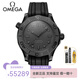 歐米茄（OMEGA）手表海馬系列300米潛水表瑞士至臻天文臺(tái)自動(dòng)機(jī)械機(jī)芯經(jīng)典男表 210.92.44.20.01.003陶瓷黑武士