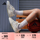 adidas ENTRAP休閑低幫運動板鞋少年感復(fù)古籃球鞋阿迪達斯官方   米白色/灰色   36.5