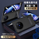 STRYFER適用vivo X Fold5手機(jī)殼vivoxfold5保護(hù)殼帶支架真皮折疊屏磁吸中軸鉸鏈全包防摔前后殼膜一體黑色