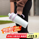 樂扣樂扣（LOCK&LOCK）巨無霸陶瓷覆層保溫杯男女學(xué)生高顏值保溫保冷水杯帶把手1L天藍(lán)色