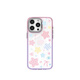 FUNNY RICH星星蝴蝶結糖果適用iPhone16ProMax手機殼蘋果15puls新款磁吸保護套漸變色14女款防摔高級感 撞色粉紫（磁吸款） iPhone 15 Pro Max