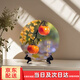 卜鄰柿柿如意創(chuàng)意擺件工藝品桌面飾品家用現(xiàn)代裝飾喬遷新居客廳辦公室 【大號30厘米】帶底座