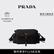 PRADA/普拉達(dá)【七夕禮物】女士Prada Explore 大號(hào)Re-Nylon單肩包 黑色-預(yù)售
