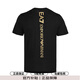 阿瑪尼（ARMANI）EA7夏季新品男士潮奢鷹標修身休閑百搭純棉短袖T恤 節(jié)日禮物12307 混色 2XL