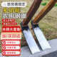 悠梵萌除草鋤頭種菜翻地松土農具鋤頭園林園藝工具1.4米木柄大寬鋤