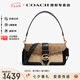 蔻馳（COACH）【官方授權(quán)店】coach女包酒神包腋下手提單肩斜挎包送女友老婆 5509IMRKY卡其色黑色