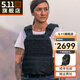 5.11（TACTICAL SERIES ）戰(zhàn)術(shù)背心511戰(zhàn)術(shù)馬維京戰(zhàn)術(shù)防護(hù)負(fù)重背心56100 019 BLACK黑色