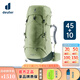 多特（Deuter）藍(lán)精靈女款登山包3-5日戶外輕量徒步雙肩背包 多日重裝登山包 叢林綠45+10L