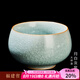 容山堂陳文德大師汝窯手工功夫茶杯陶瓷主人杯品茗可養(yǎng)茶具汝瓷建盞單杯 陳文德汝窯杯-潤月款秘色