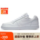 耐克NIKE休閑鞋男子減震EBERNON LOW運動鞋AQ1775-100白41