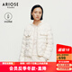 艾諾絲雅詩(shī)【商場(chǎng)同款】2024冬季新款氣質(zhì)寬松白色輕薄羽絨服女外套31010003 奶油米 S