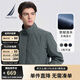 諾帝卡（NAUTICA）【單件直降】男裝春夏款防輕濺水防風(fēng)立領(lǐng)薄夾克外套男JE3101 0BG石灰綠（231） L