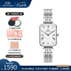 丹尼爾惠靈頓（DanielWellington）DW手表女小藍(lán)針復(fù)古方表女士手表歐美腕表 七夕情人節(jié)禮物送女友 DW00100691 26mm
