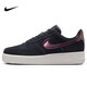 耐克NIKE緩震板鞋女空軍一號 AIR FORCE 1 運(yùn)動鞋 HJ4401-002黑39