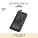 BOTANSA VRETHA【送禮推薦】鱷魚(yú)皮男士手拿包長(cháng)款真皮錢(qián)包男錢(qián)夾卡包單拉手包男 黑色-頭骨款