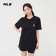 MLB短袖T恤男女百搭休閑經(jīng)典純色圓領(lǐng)25新款3ATSB0153-50BKS-L
