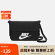 耐克（NIKE）男女斜挎包 單肩包手提包拎包旅行包休閑包CW9300-010黑