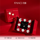 Fanci范琦幸運(yùn)星項(xiàng)鏈女鎖骨鏈生日高級(jí)感禮物輕奢高級(jí)感送女友送閨蜜 【真愛(ài)玫瑰禮盒】銀鏈款