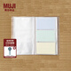 無(wú)印良品 MUJI 聚丙烯 票卡夾 3列 卡片收納冊(cè) 8A64008 180個(gè)口袋/側(cè)面收納