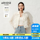 艾諾絲雅詩(shī)【商場(chǎng)同款】夏季新品時(shí)尚休閑荷葉邊設(shè)計(jì)感短外套女30511051 奶油米 S