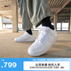耐克（NIKE）官方空軍一號(hào)AIR FORCE 1男子運(yùn)動(dòng)鞋秋季膠底板鞋CW2288 111白色/白色 41
