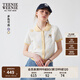 Teenie Weenie小熊女裝毛針織衫2025年夏季新款少女感甜美學(xué)院短袖 黃色 S