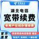 中國電信（CHINA TELECOM） 【寬帶續費】湖北電信寬帶20M50M100M武漢寬帶續費 1099元續費（請留言寬帶賬號和聯(lián)系電話(huà)）